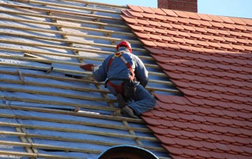 roof tiles Treowen